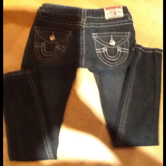 True religion skinnys sz 27 inseam mint condition