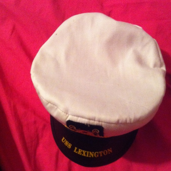 Hugh Hefner Captain Hat look-alike!