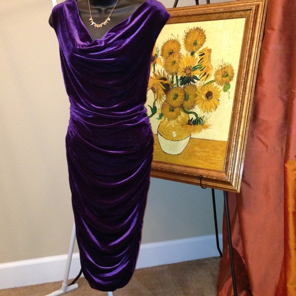 H&M velvet dress.