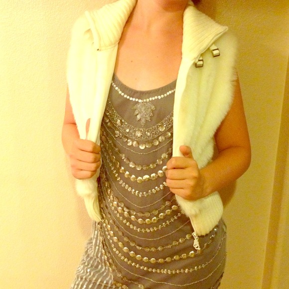 Cute little fur vest
