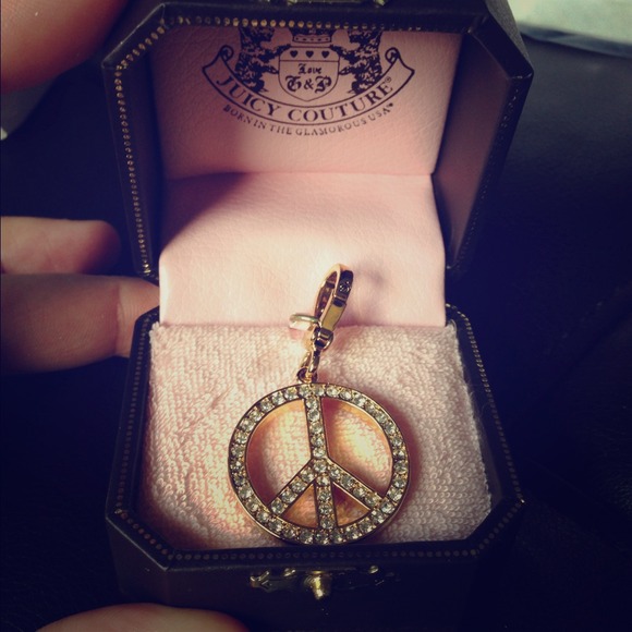 Juicy Couture Peace Charm