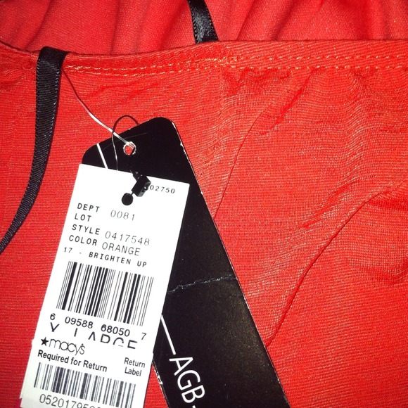 Halter top. Coral color. NWT. XL - Picture 2 of 3