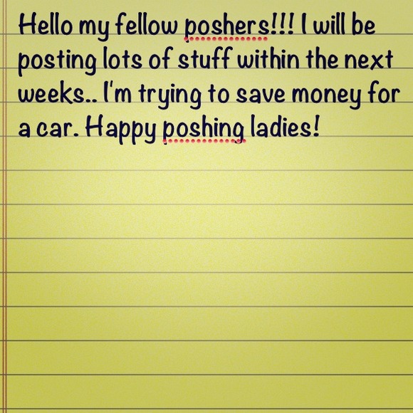 Happy poshing!!!