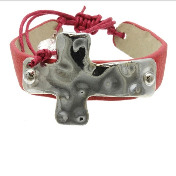 Cross hammered Metal