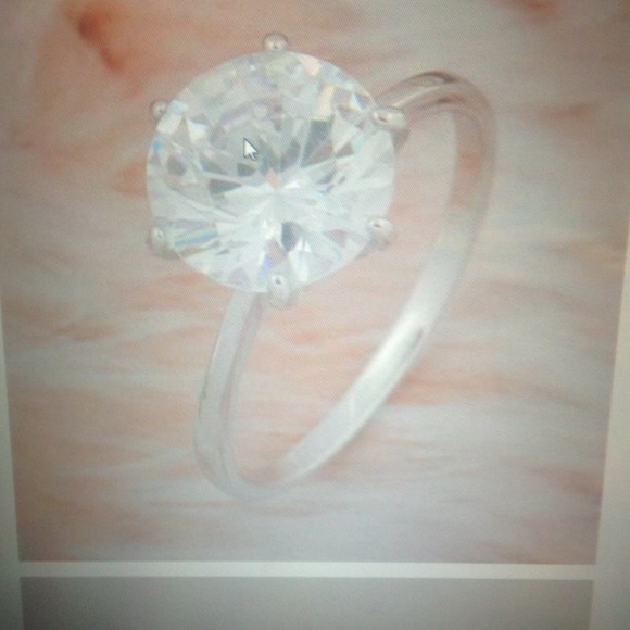 White gold filled ring