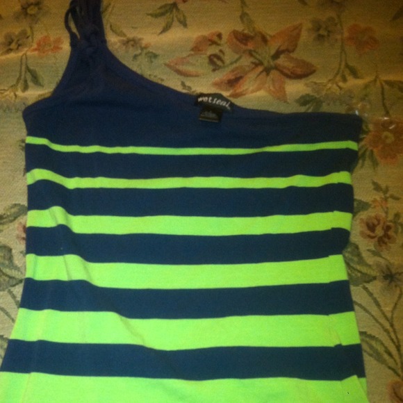 One strap shirt