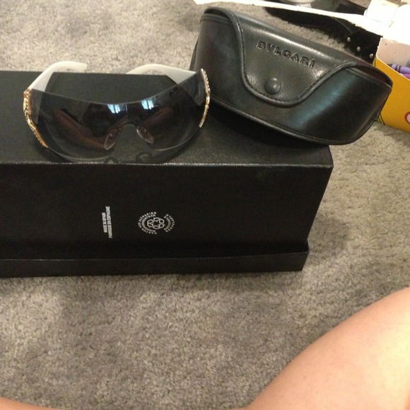 ?% authentic BVLGARI sunglasses
