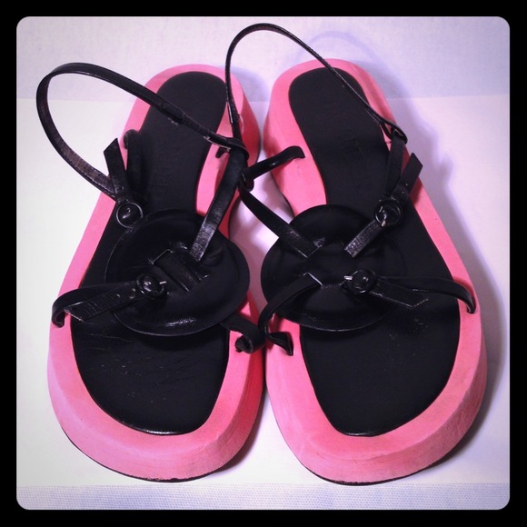 ❌SOLD❌Jil Sander Flatform Wedge Sandals Size 7.5