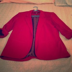 Cranberry blazer
