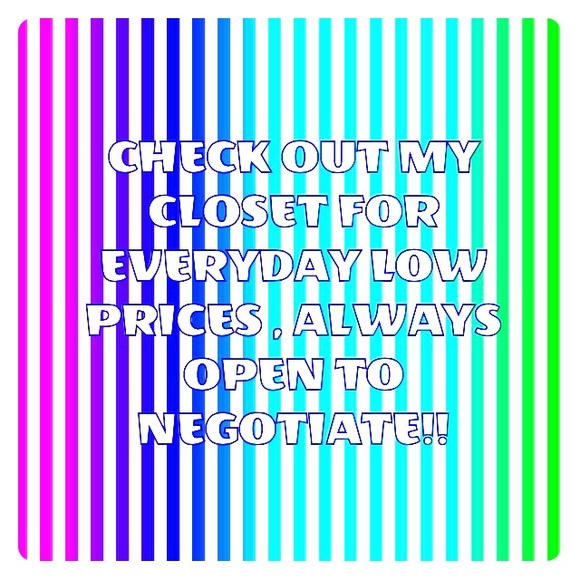 Everything open to trade & negotiate!
