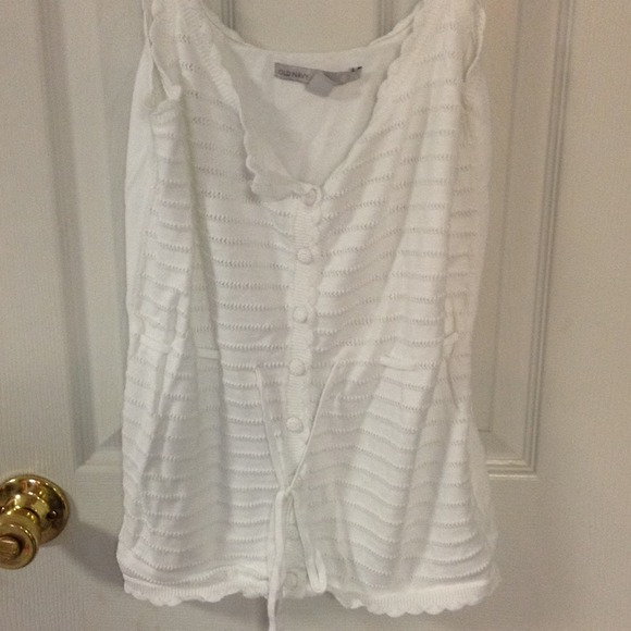 ❌SOLD❌Old Navy crochet tank top