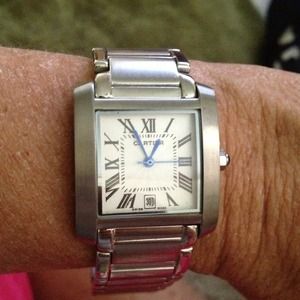 Stainless Steel Tank Watch
