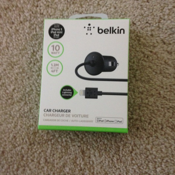 Bellini iPhone 5 car charger, never used