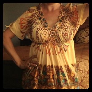 Colorful  blouse just in time for summer! ☀