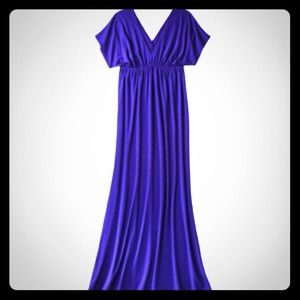 Women's navy maxi dress