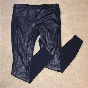 REDUCED!!!!Faux leather leggings. XL.