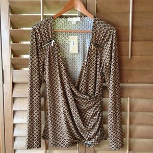 Michael Kors wrap top!