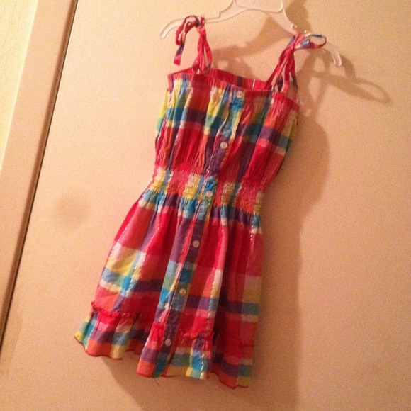 SOLD!!! Toddler plaid summer dress