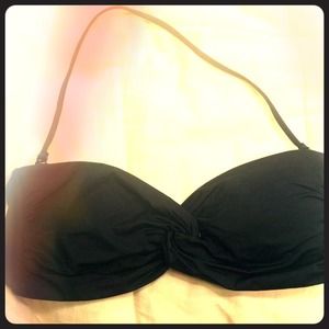 Black bikini top