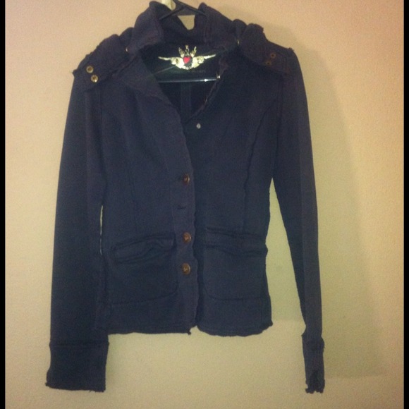 Twisted Heart Jackets & Blazers - Twisted heart hoodie coat