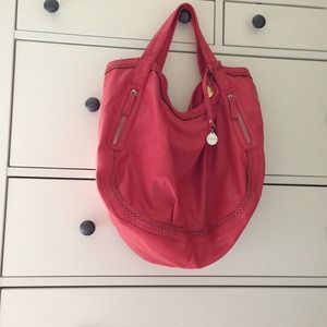 Big Buddha large salmon tote