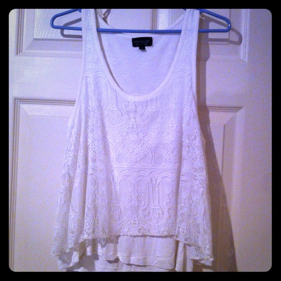 Lace tank
