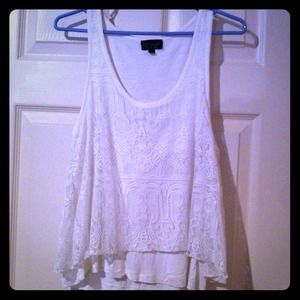 Lace tank