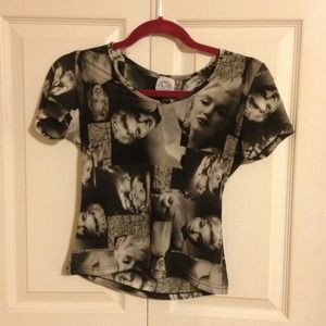 Black & White Marilyn Monroe shirt