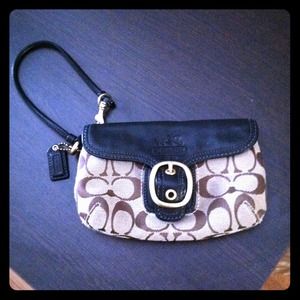 Authentic Coach Clutch/Wristlet