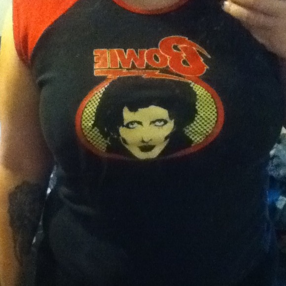 David bowie blouse.