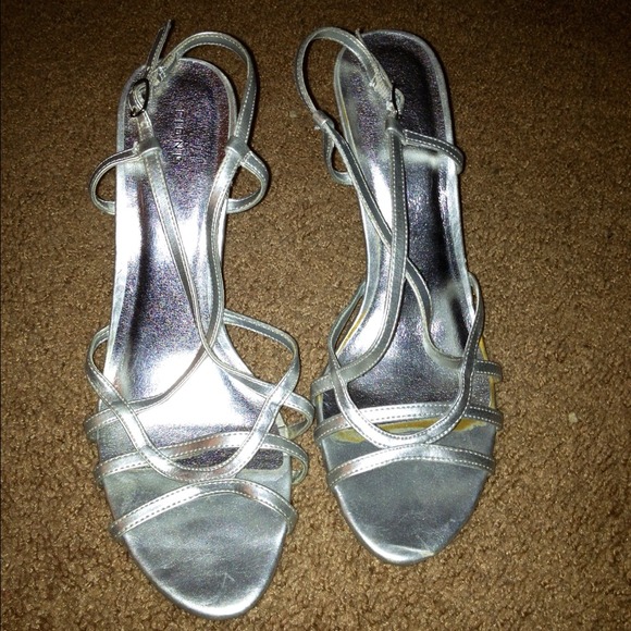 Silver heels