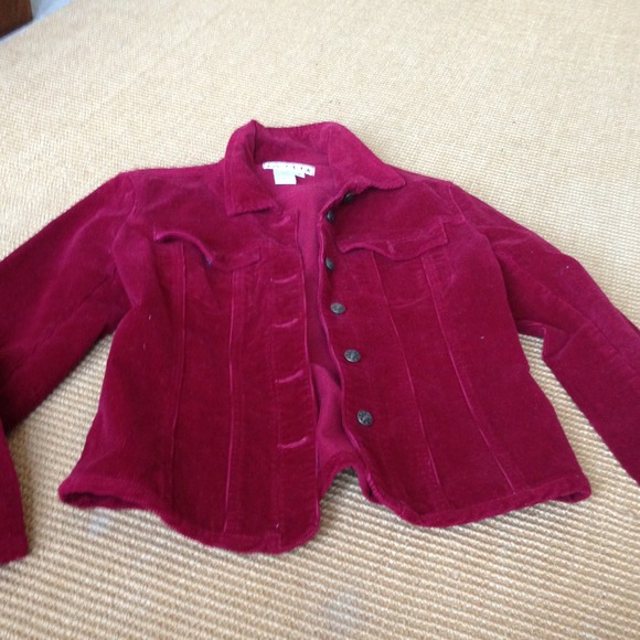 Corduroy jacket size small