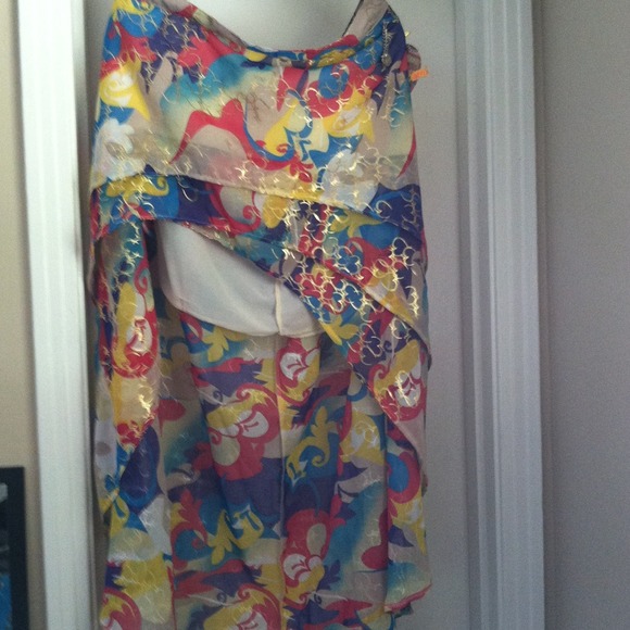 High low AppleBottom Skirt