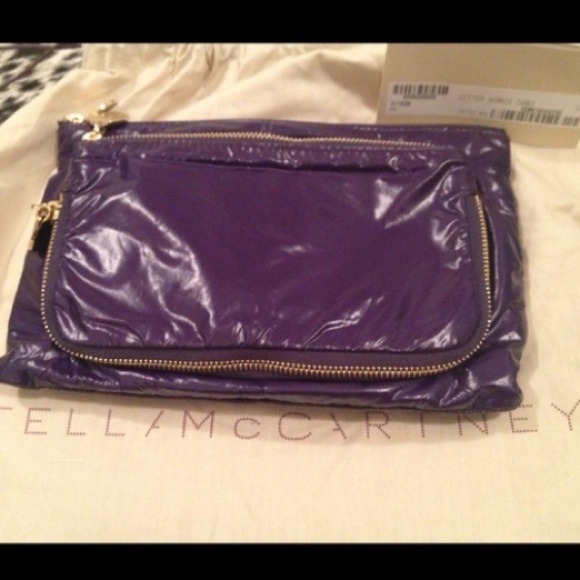 🚫SOLD via eBay🚫Stella McCartney Leather Clutch - Picture 2 of 3