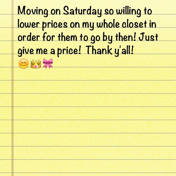 Everything must go! Pick your price!