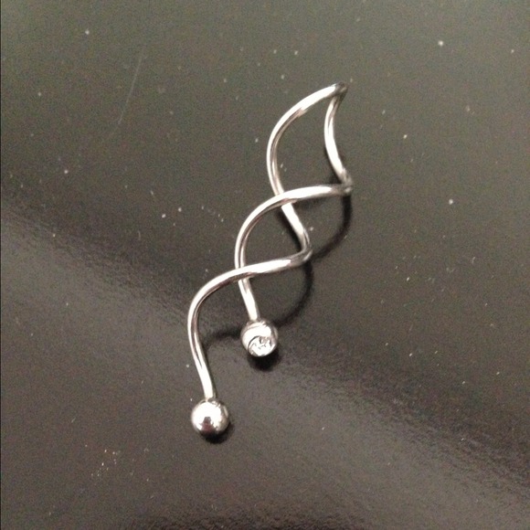 Spiral belly ring!