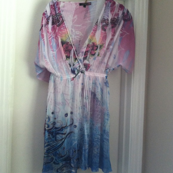 See through party dress worn one time