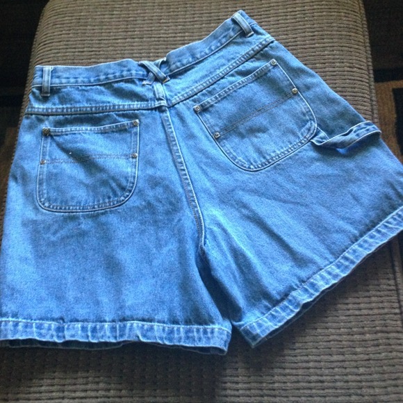 SOLD Denim High waisted walking shorts