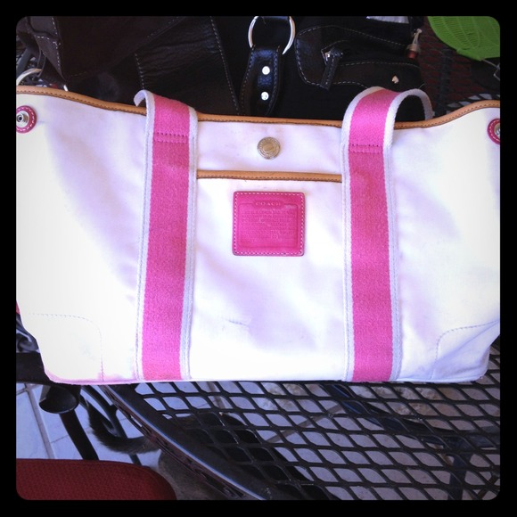 Authentic Pink  Coach Purse