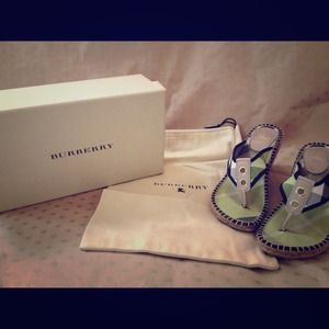 Burberry espadrilles size 8