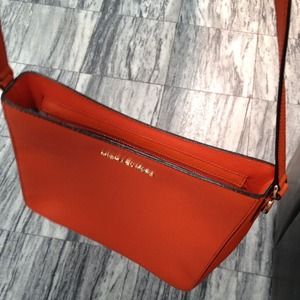 Orange Michael Kors Jet Set Large Travel MSG