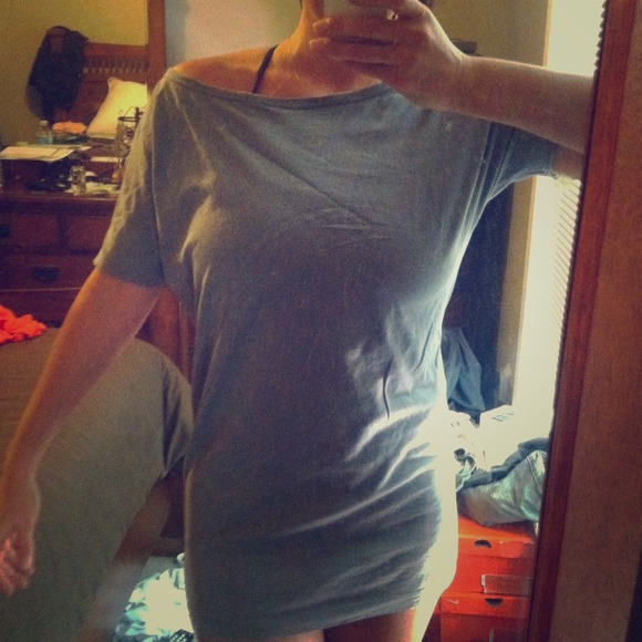 Grey yoga top - Picture 1 of 1