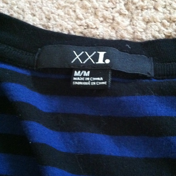 Blue and black forever 21 cardigan✅reduced✅ - Picture 3 of 3