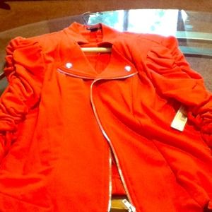 Brand new orange jacket!