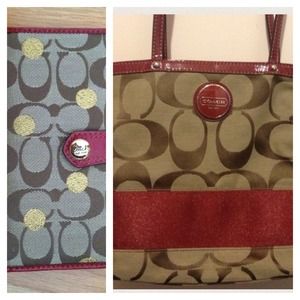 Coach purse and wallet Bundle!!!!
