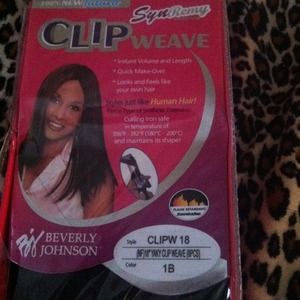 Never used Clip in hair extensions