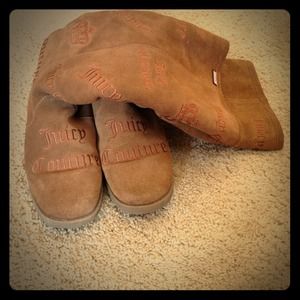 Juicy couture suede boots!  Reserved!!!!