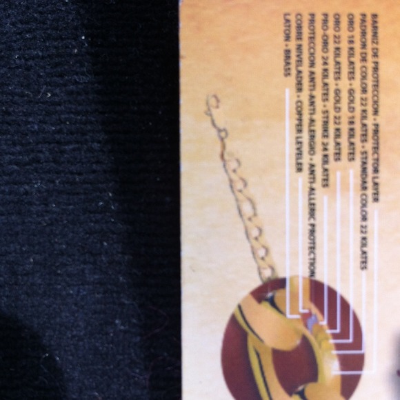 All gold items are made  from this elements.