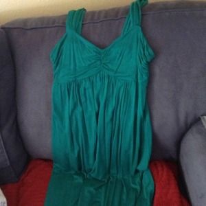 Green dress