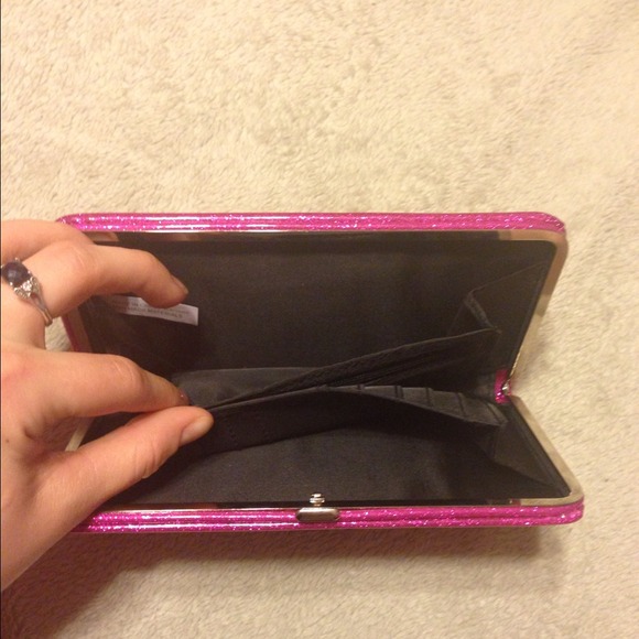 ππsparkly pink girly clutch! ππ - Picture 3 of 3